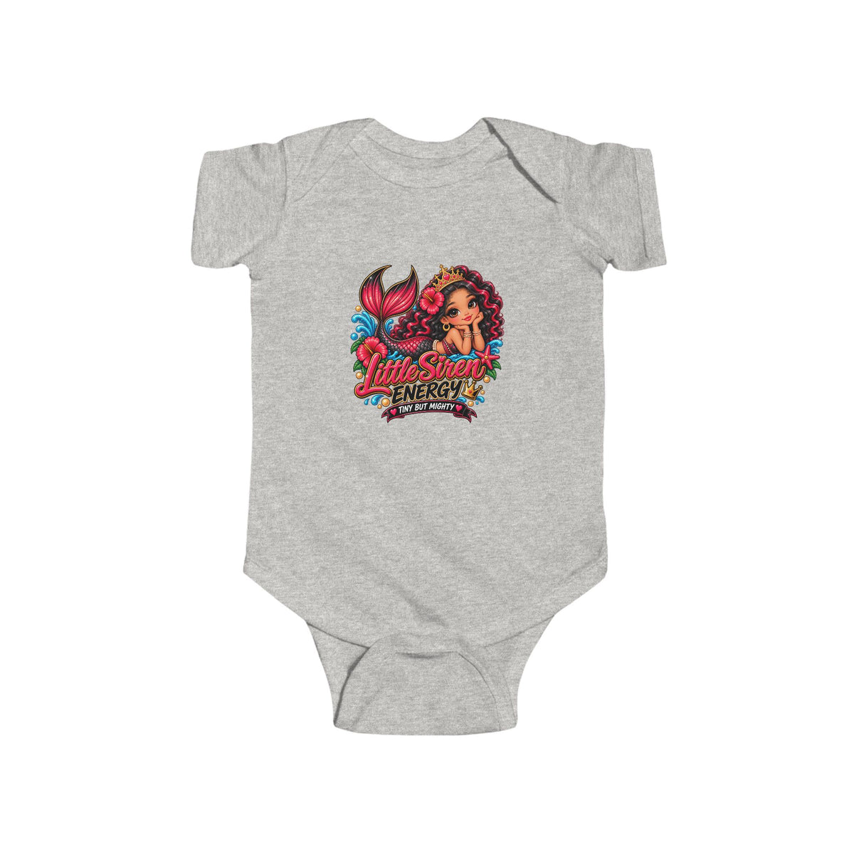 'Little Siren Energy' Baby Onesie