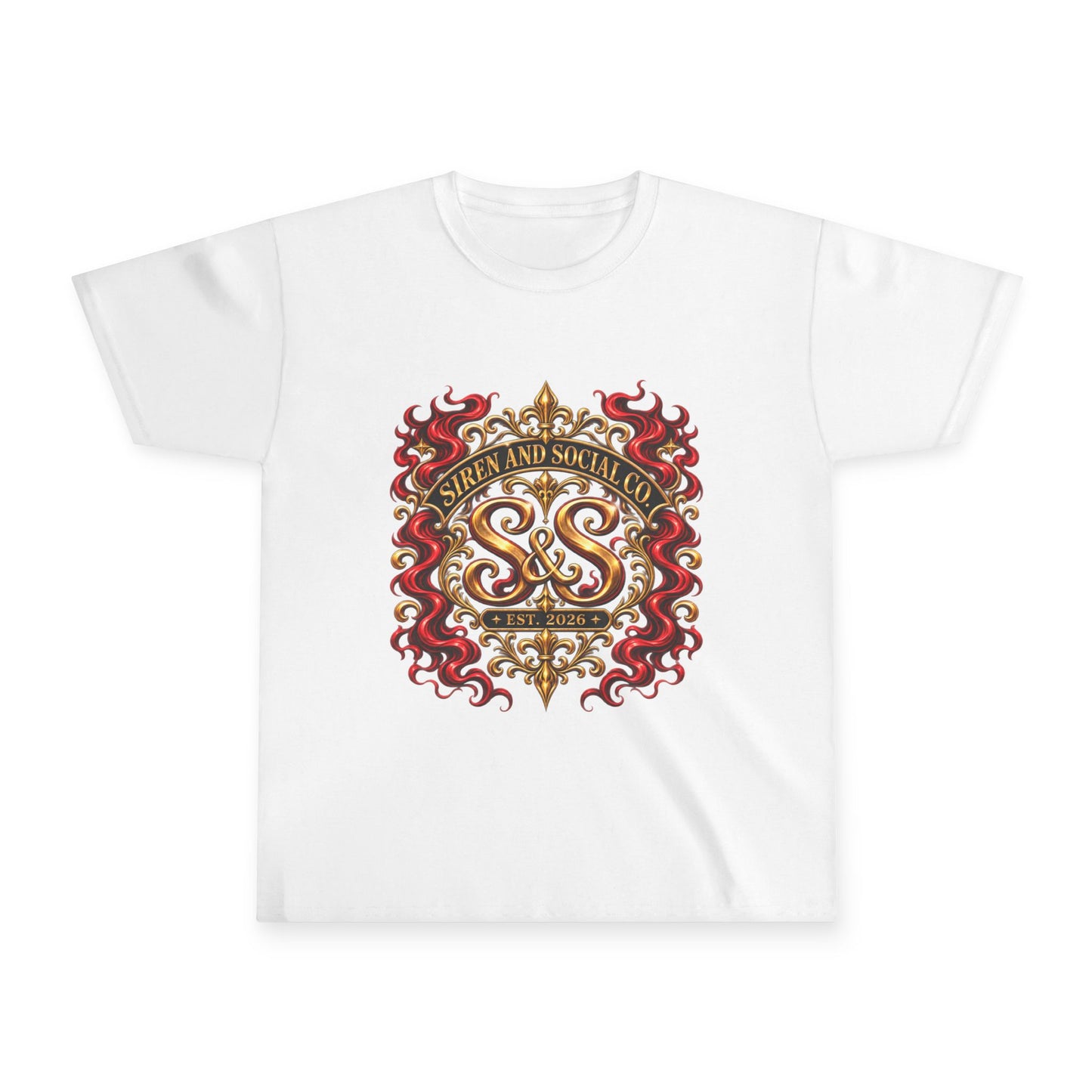 Siren and Social Co Logo Tee