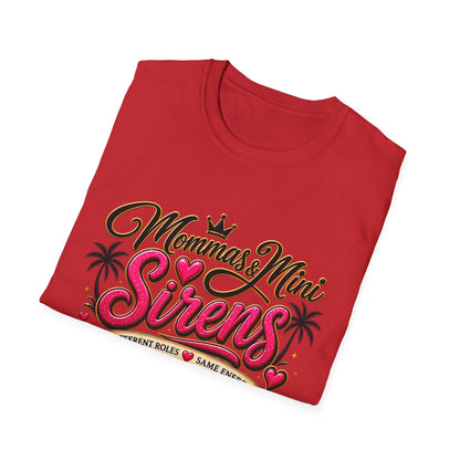 Mommas & Mini Sirens T-Shirt — Matching Mommy Daughter Beach Tee