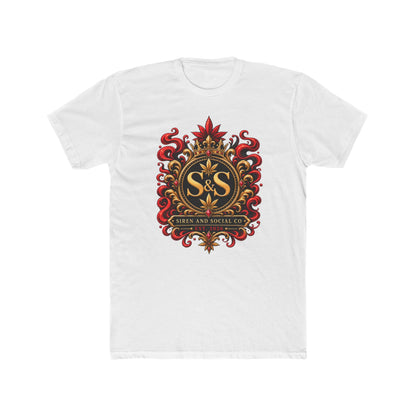 S&S Ornate Crest Tee — Vintage Heraldic Logo T-Shirt