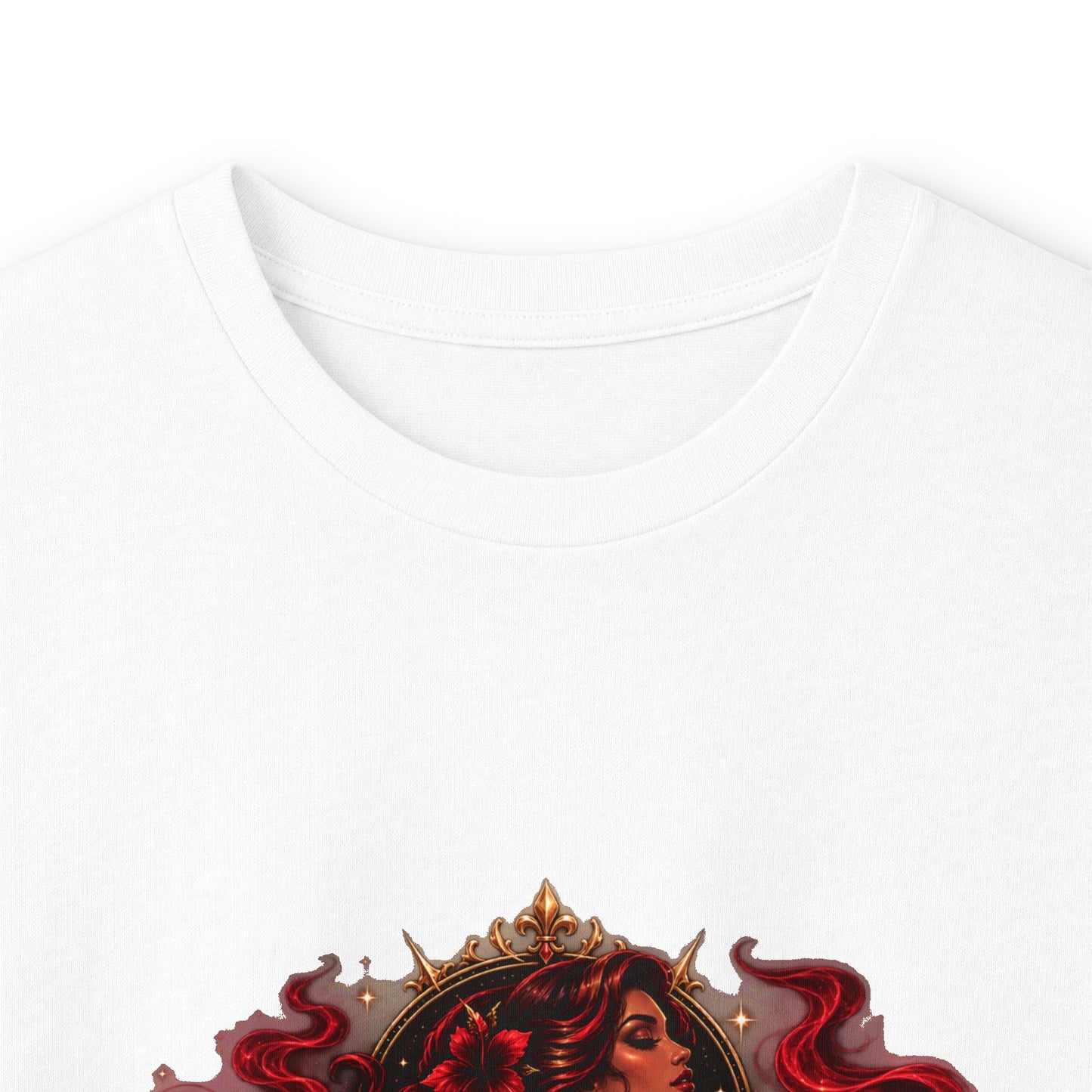 Long Sleeve Tee — 'She Is Not Silent' Afro Hair Graphic