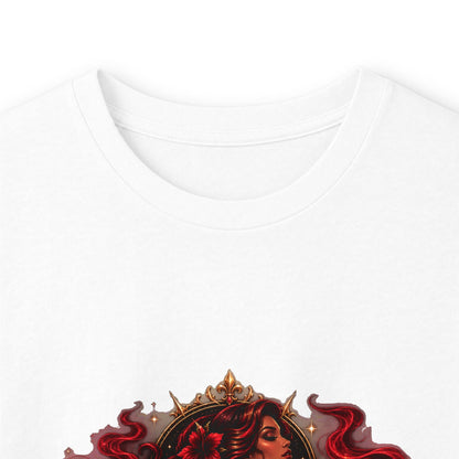 Long Sleeve Tee — 'She Is Not Silent' Afro Hair Graphic