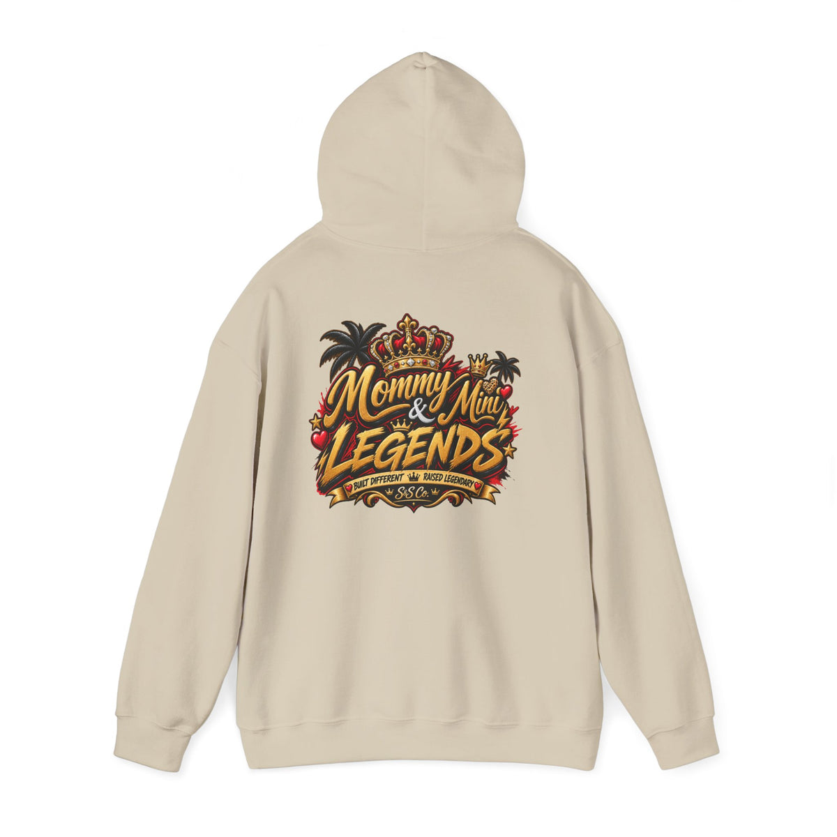 Mommy & Mini Legends Hoodie — Matching Mother-Son Graphic Sweatshirt