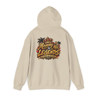 Mommy & Mini Legends Hoodie — Matching Mother-Son Graphic Sweatshirt