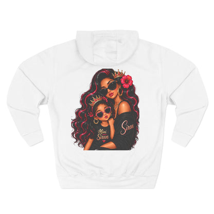 Mom and Mini Sirens Hoodie — Matching Mother-Daughter Graphic Pullover
