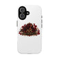 Siren & Social Co. Tough Phone Case — Red Mermaid Art Protective Cover