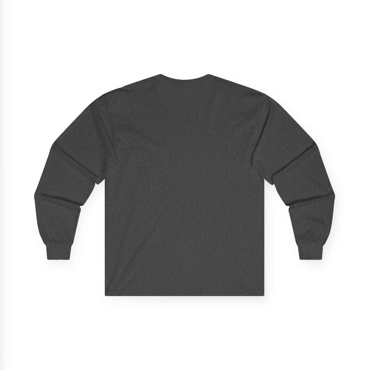 Heraldic Crest Long Sleeve Tee — 'Skin and Skull Co.' Gothic Emblem