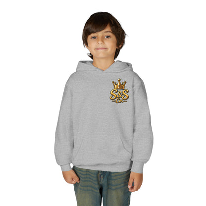 'Shoot for the Stars' Little Legends Graphic Hooded Sweatshirt