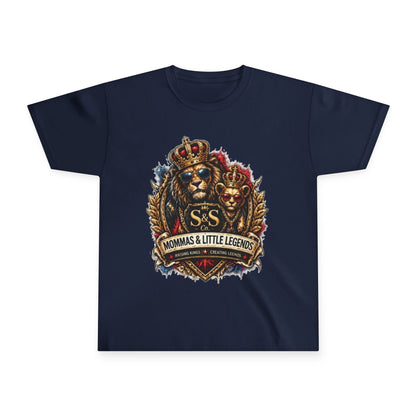 Youth Tee — “Mommas & Little Legends” Lion Crest Kids T‑Shirt