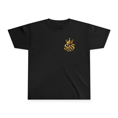 Kids 'Little Legend' Lion Tee – Crowned King Graphic Youth Shirt