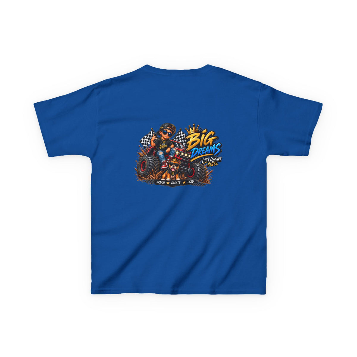 'Big Dreams' Racecar Rider Graphic Shirt