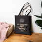 Canvas Tote Bag – “No Greater He Who Is Within Me” Inspirational Scripture Tote