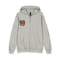 Youth Zipped Hoodie — “Little Siren Energy” Cute Mermaid Graphic