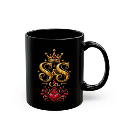 S&S Co. Gold&Pink Coffee Cup (11oz/15oz)