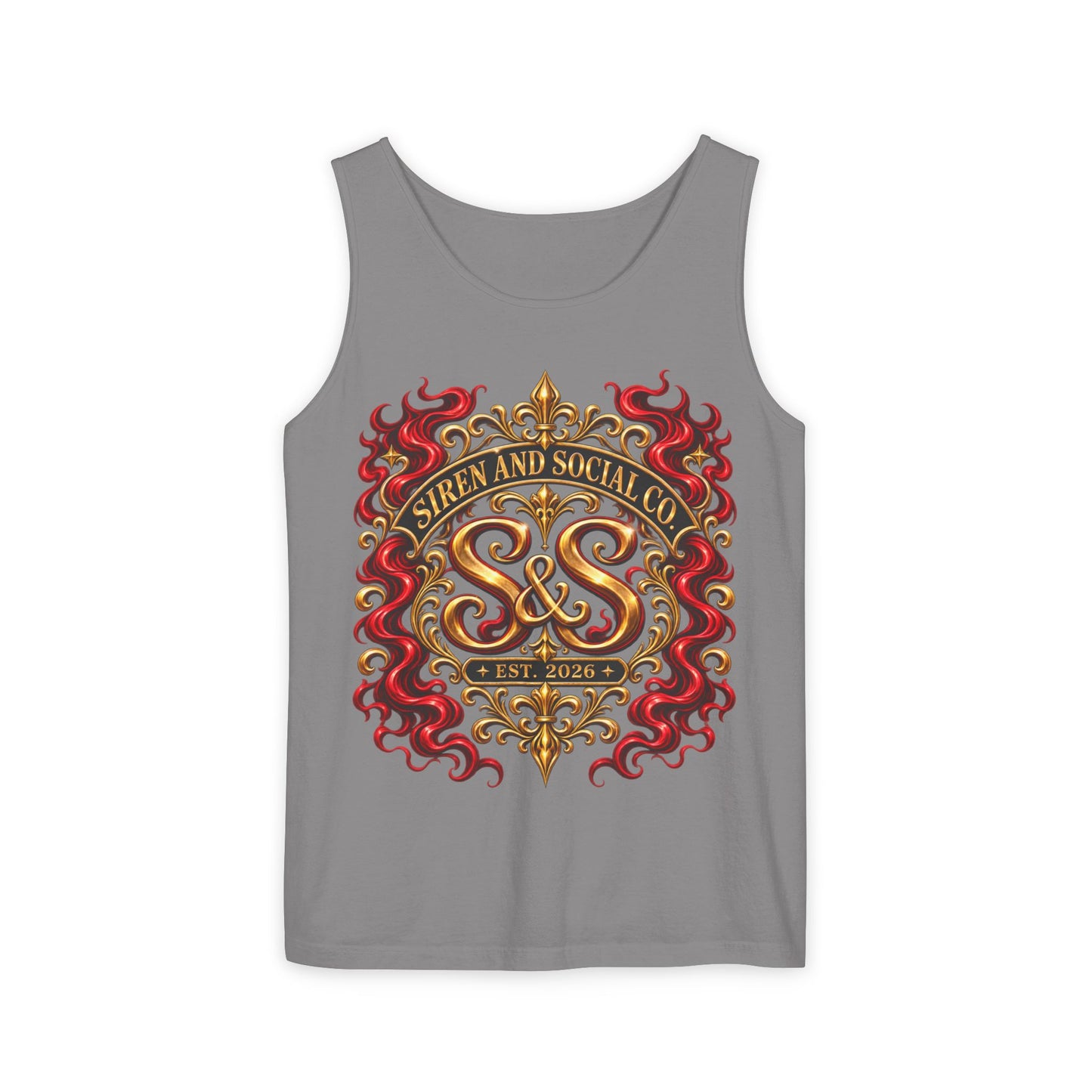 SirenandSocialCo Logo Tank