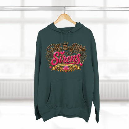 Mom and Mini Sirens Hoodie — Matching Mother-Daughter Graphic Pullover