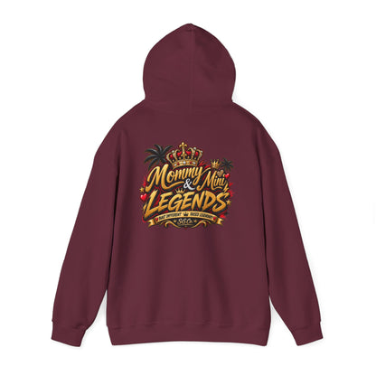 Mommy & Mini Legends Hoodie — Matching Mother-Son Graphic Sweatshirt