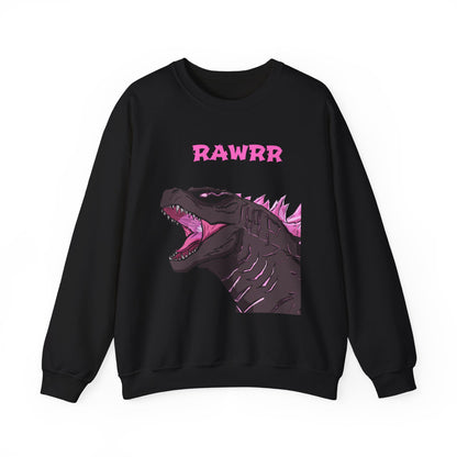 Dinosaur "RAWRR" Crewneck Sweatshirt