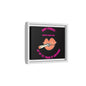Framed Matte Canvas Print — 'Don't Forget: Pass It Around' Lip & Joint Wall Art