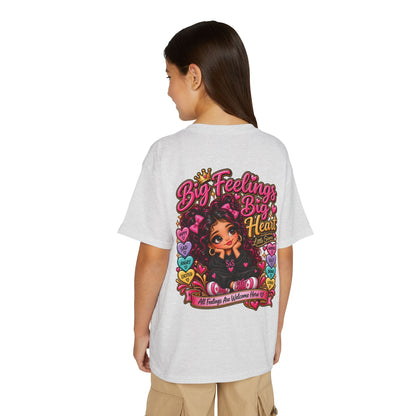 "Big Feelings Big Heart" Little Siren Graphic Tee