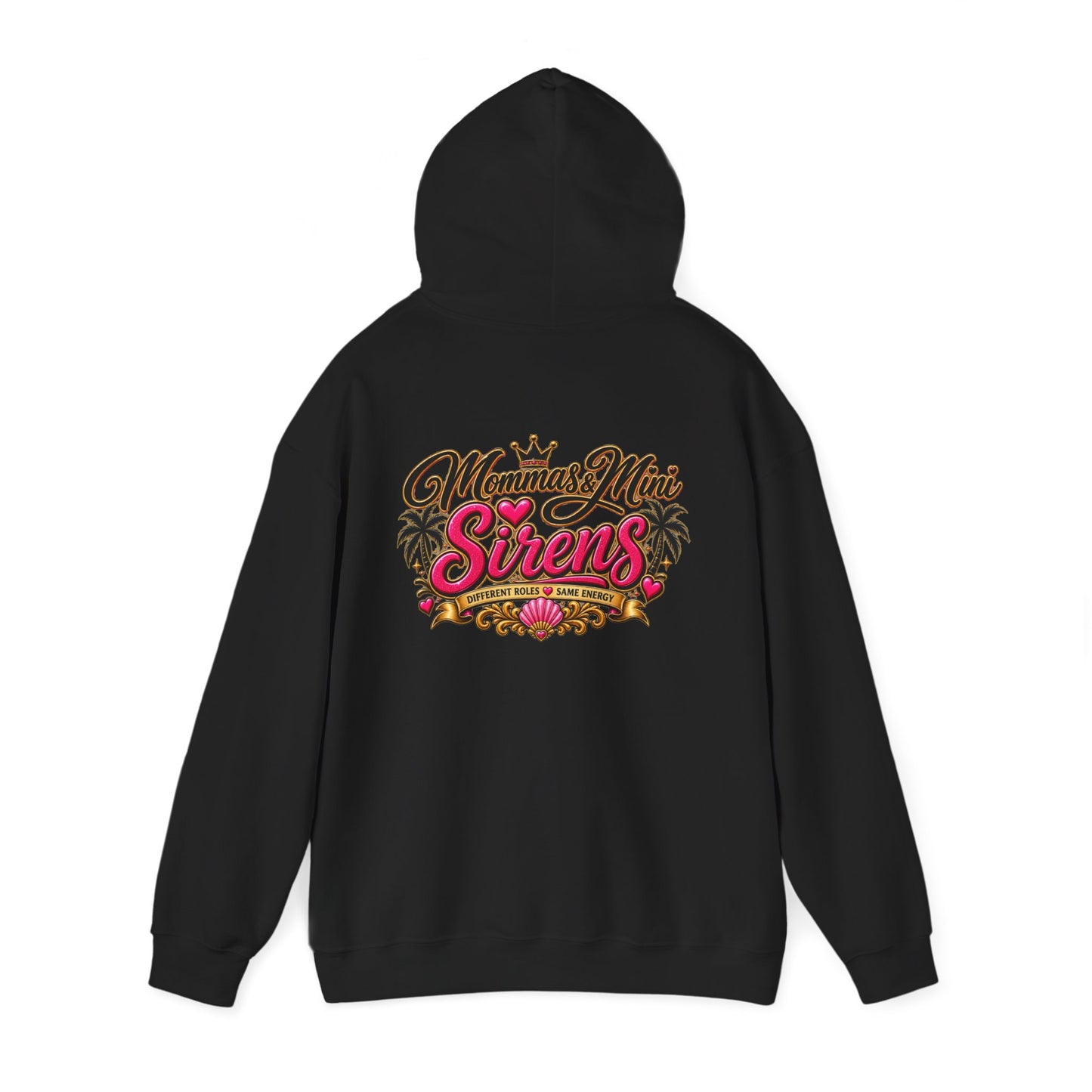 Siren Energy Hoodie — “Mamas & Mini Sirens” Tropical Matching Hoodie