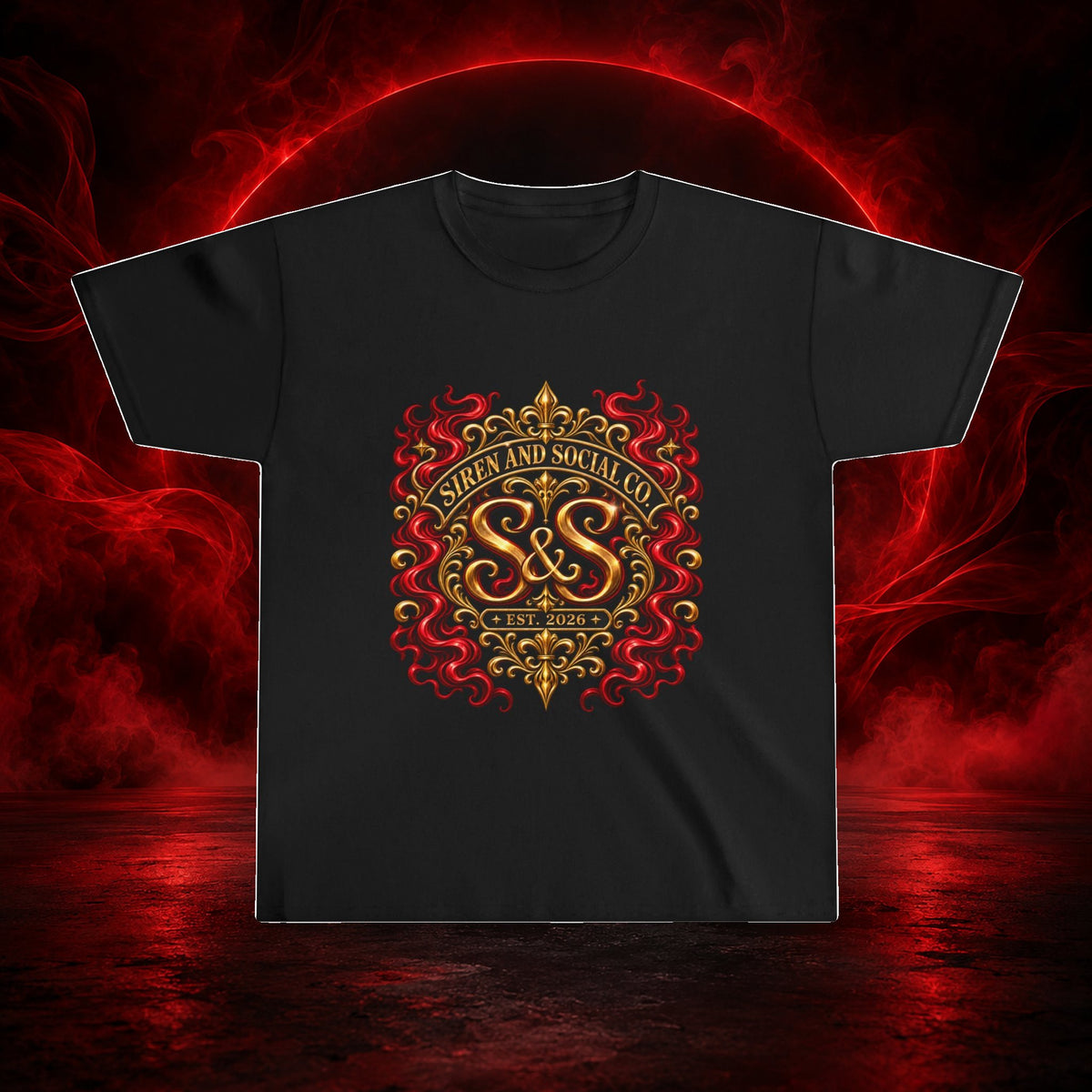 Siren and Social Co kids Logo Tee