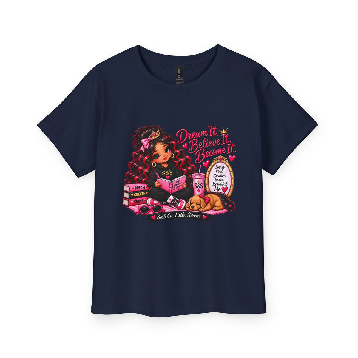 Storytime Dreamer Kids T-Shirt — "Dream Big"