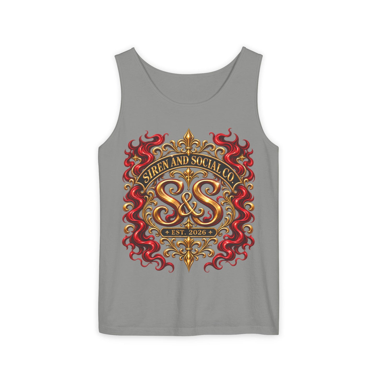 SirenandSocialCo Logo Tank