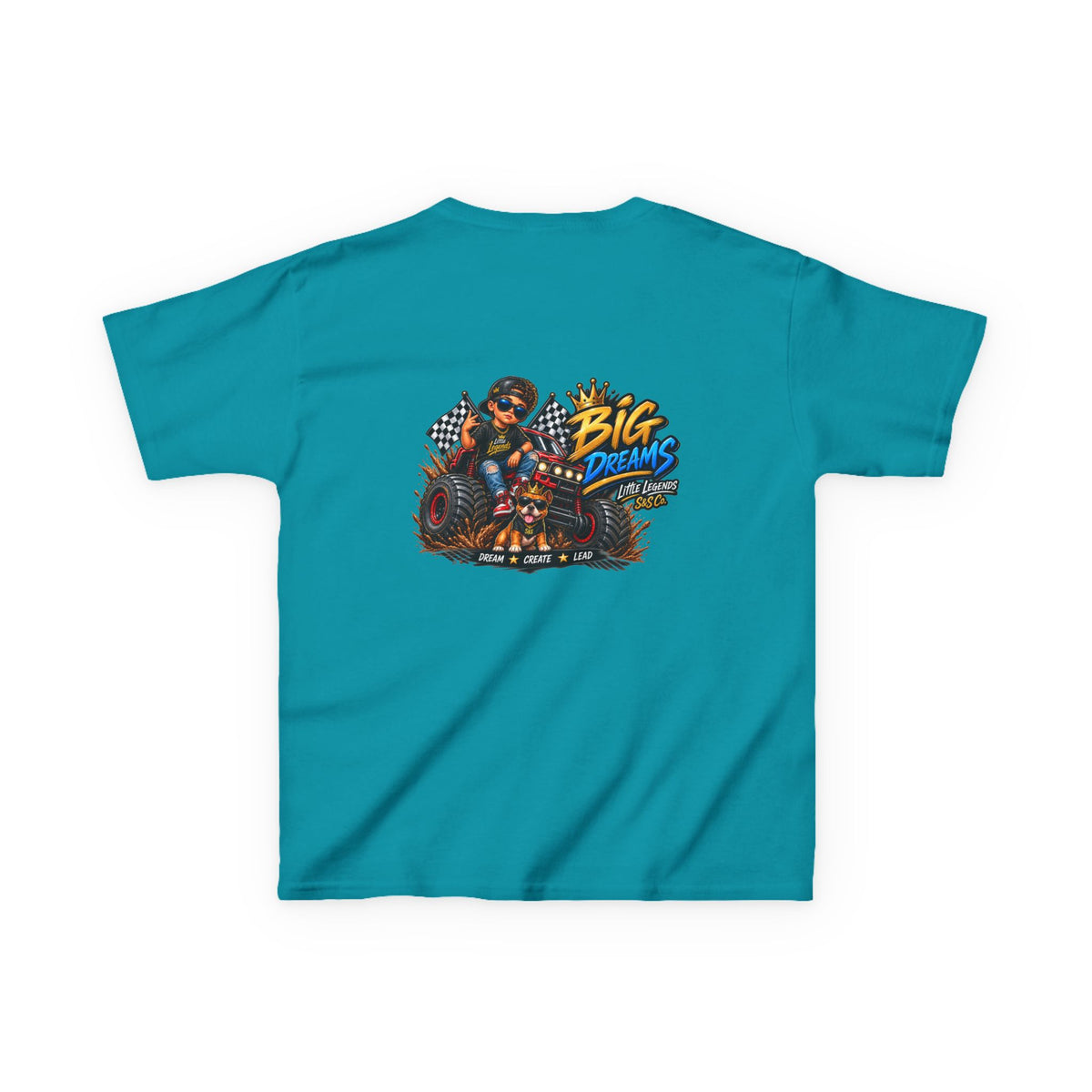 'Big Dreams' Racecar Rider Graphic Shirt