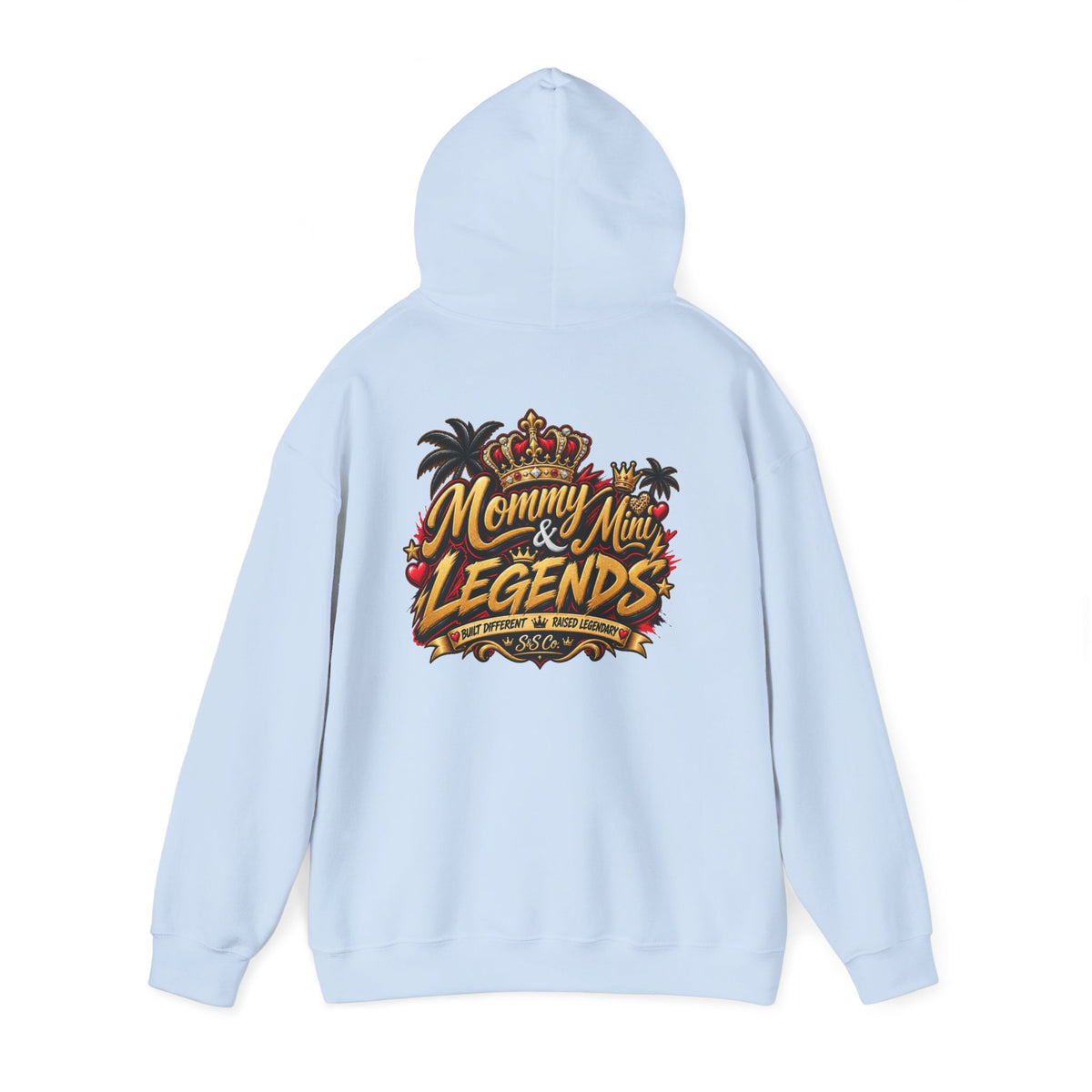 Mommy & Mini Legends Hoodie — Matching Mother-Son Graphic Sweatshirt