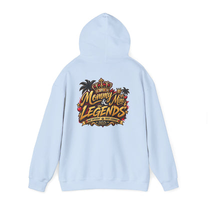 Mommy & Mini Legends Hoodie — Matching Mother-Son Graphic Sweatshirt