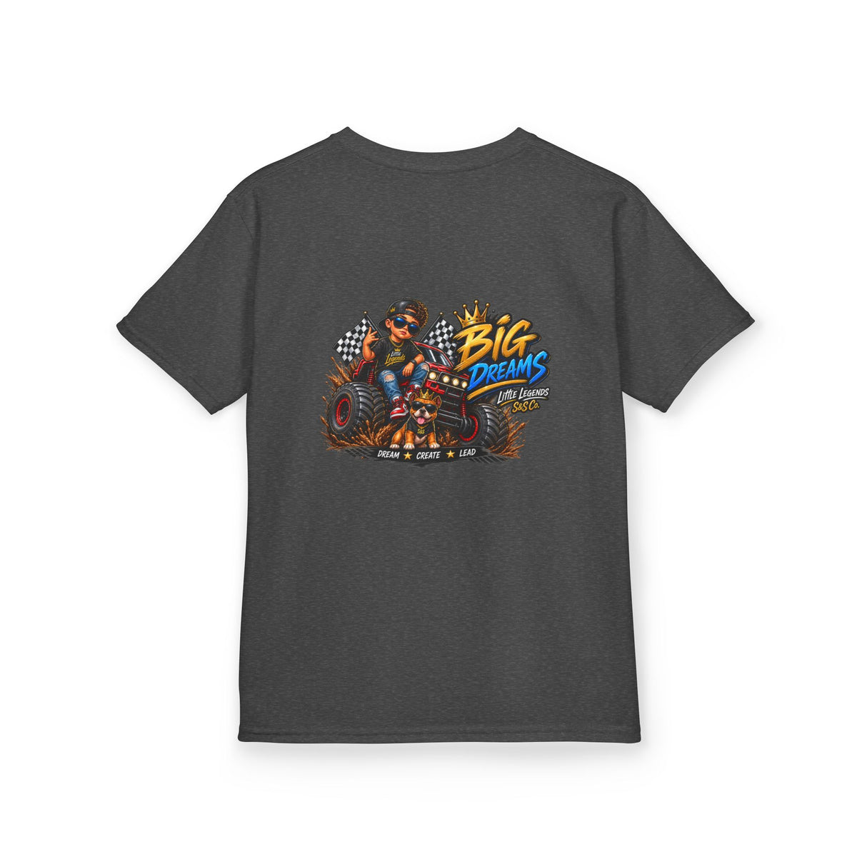 'Big Dreams' Racecar Rider Graphic Shirt