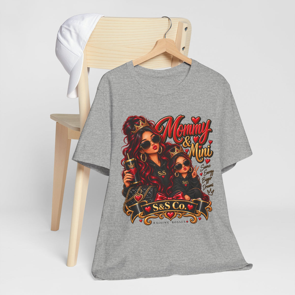 S&SCo Mommy & Mini red Graphic Tee — Matching Mother Daughter Shirt