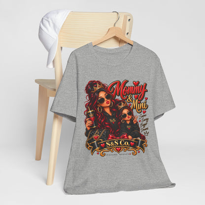 S&SCo Mommy & Mini red Graphic Tee — Matching Mother Daughter Shirt