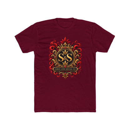 S&S Ornate Crest Tee — Vintage Heraldic Logo T-Shirt