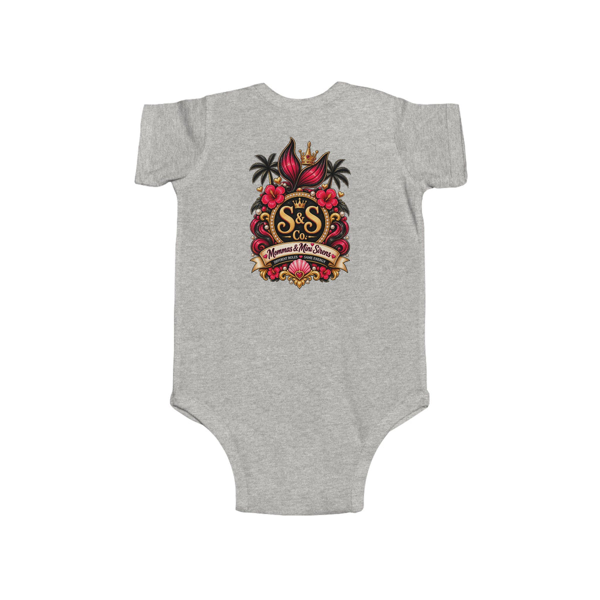 Mini Life Infant Bodysuit — "Keepin' It Cute" Graphic Baby Onesie