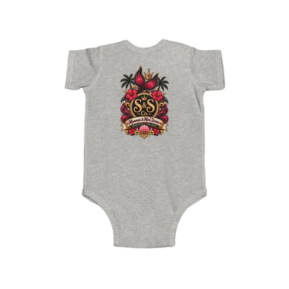 Mini Life Infant Bodysuit — "Keepin' It Cute" Graphic Baby Onesie