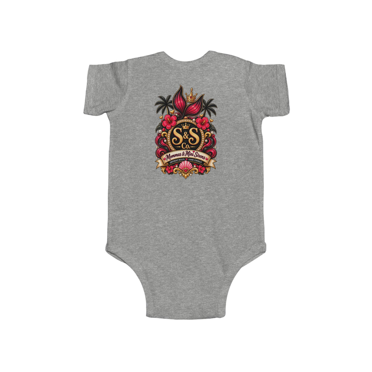 Mini Life Infant Bodysuit — "Keepin' It Cute" Graphic Baby Onesie