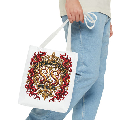 Our personalized logo On a tote!