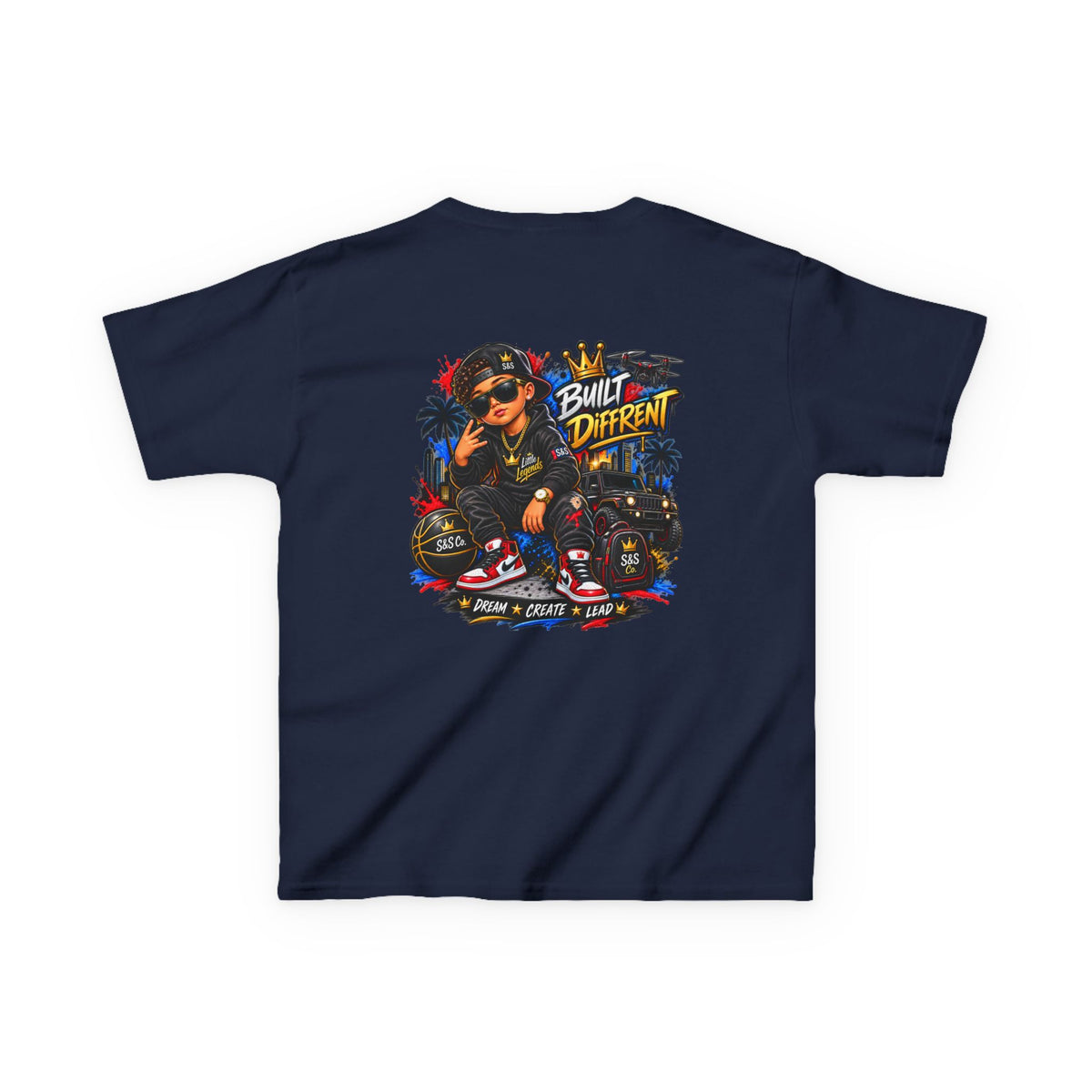 Little Legends 'Built Different' Graphic Tee