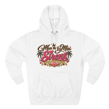 Mom and Mini Sirens Hoodie — Matching Mother-Daughter Graphic Pullover