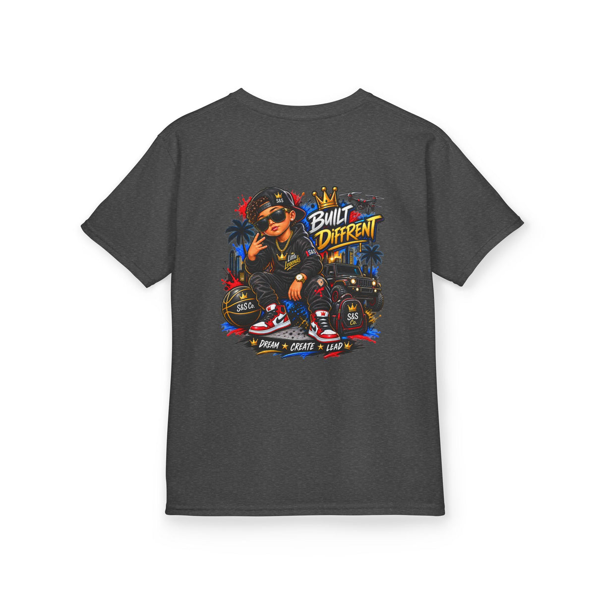 Little Legends 'Built Different' Graphic Tee