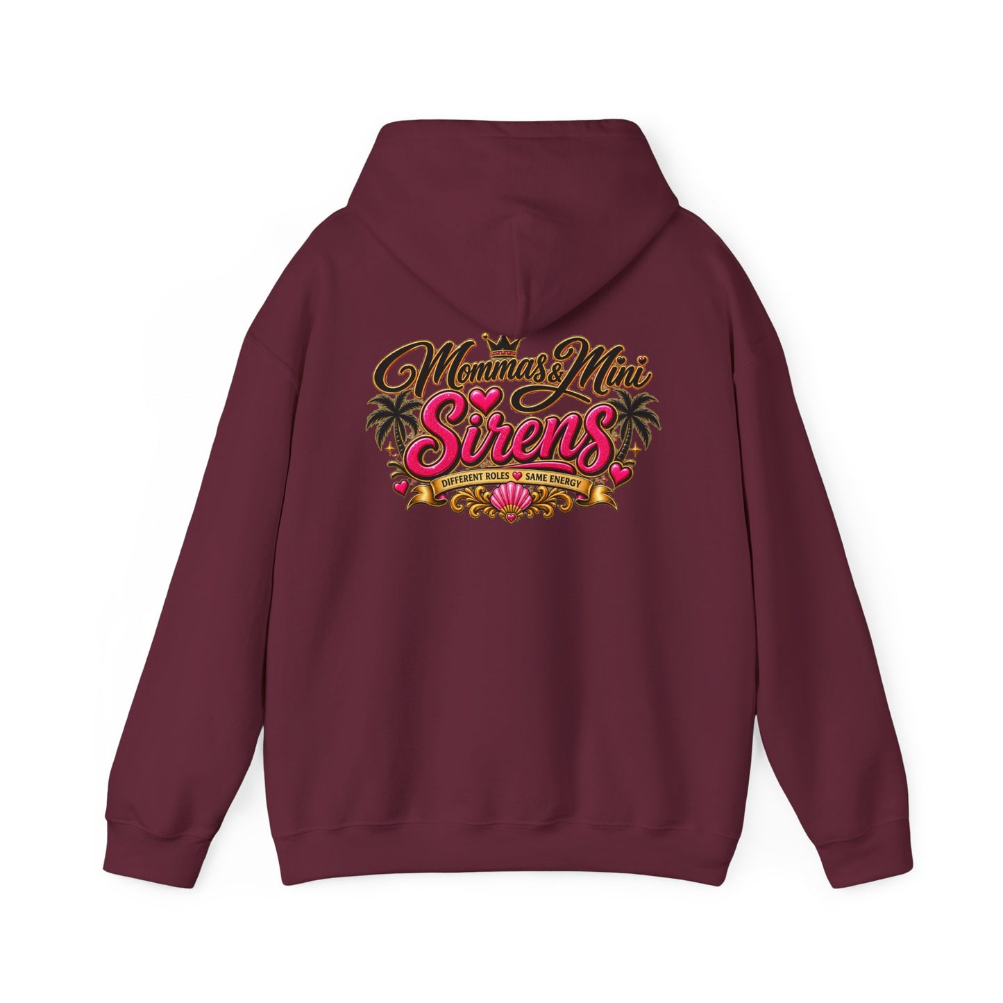 Siren Energy Hoodie — “Mamas & Mini Sirens” Tropical Matching Hoodie
