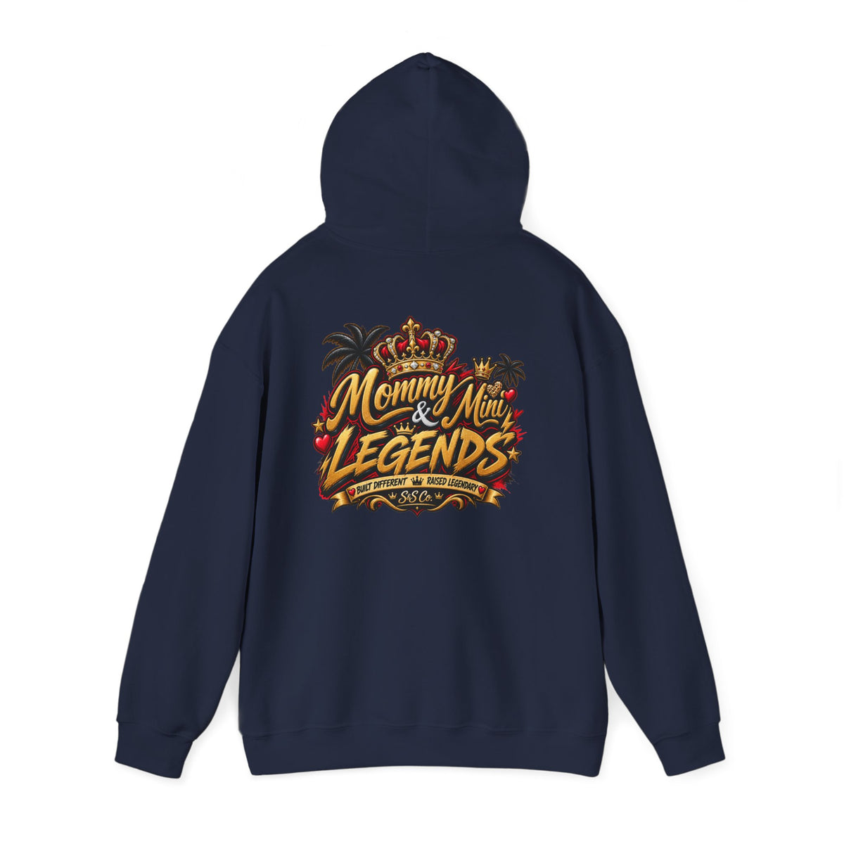 Mommy & Mini Legends Hoodie — Matching Mother-Son Graphic Sweatshirt