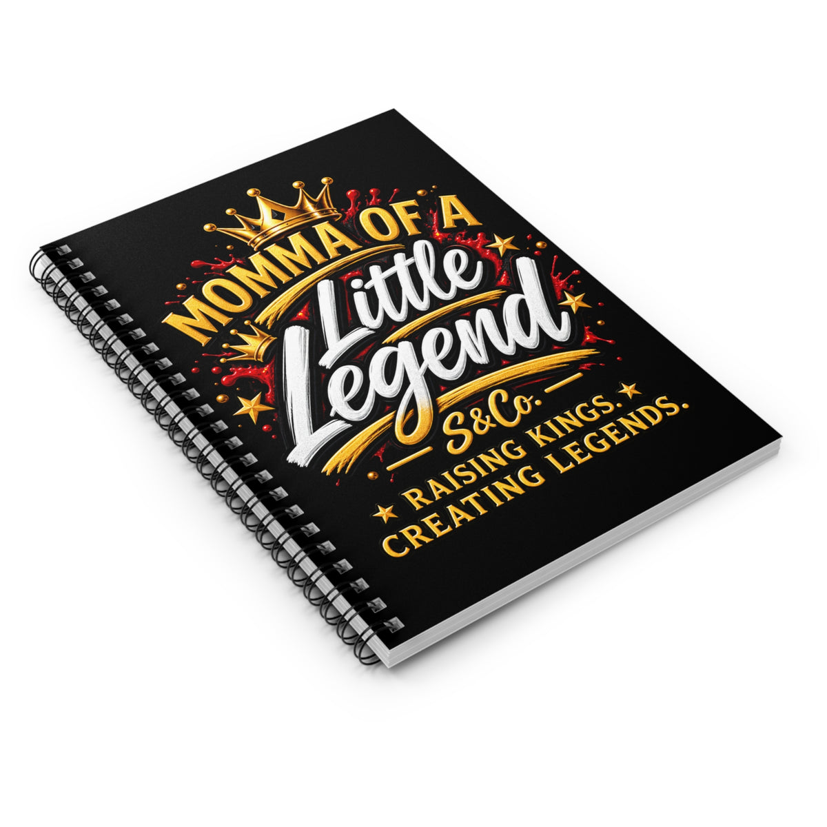 Momma of a Little Legend Spiral Notebook