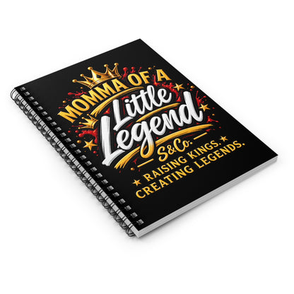 Momma of a Little Legend Spiral Notebook