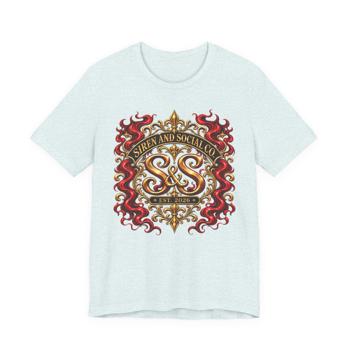 Siren & Social Co. Logo Crest T-Shirt