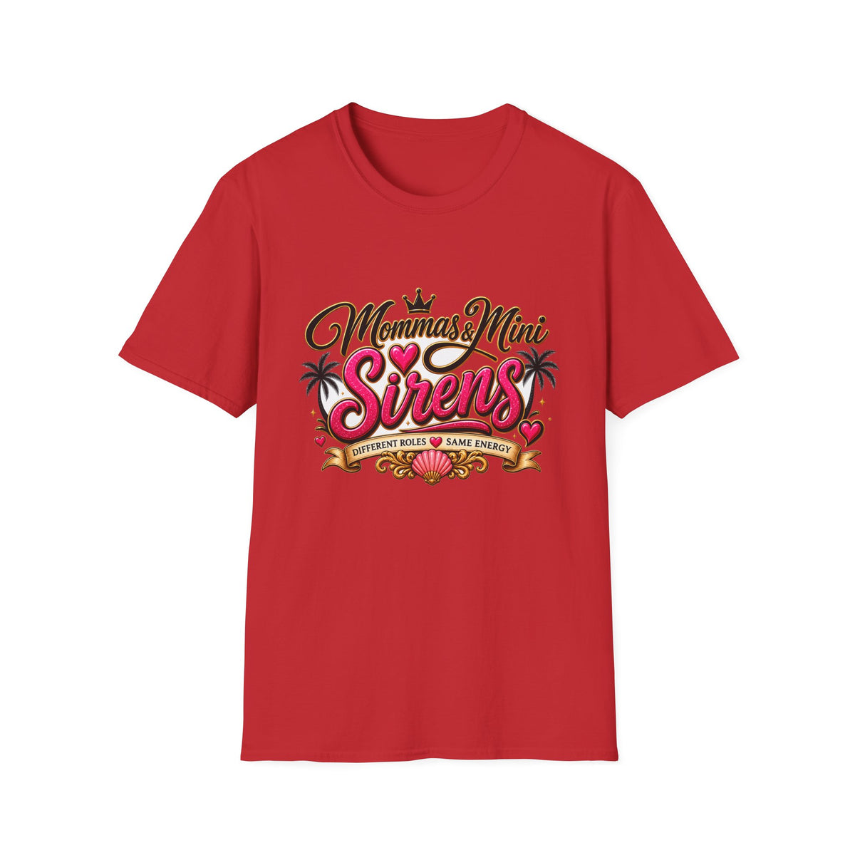 Mommas & Mini Sirens T-Shirt — Matching Mommy Daughter Beach Tee