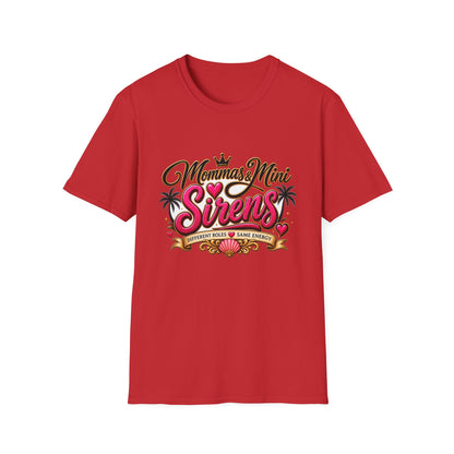 Mommas & Mini Sirens T-Shirt — Matching Mommy Daughter Beach Tee