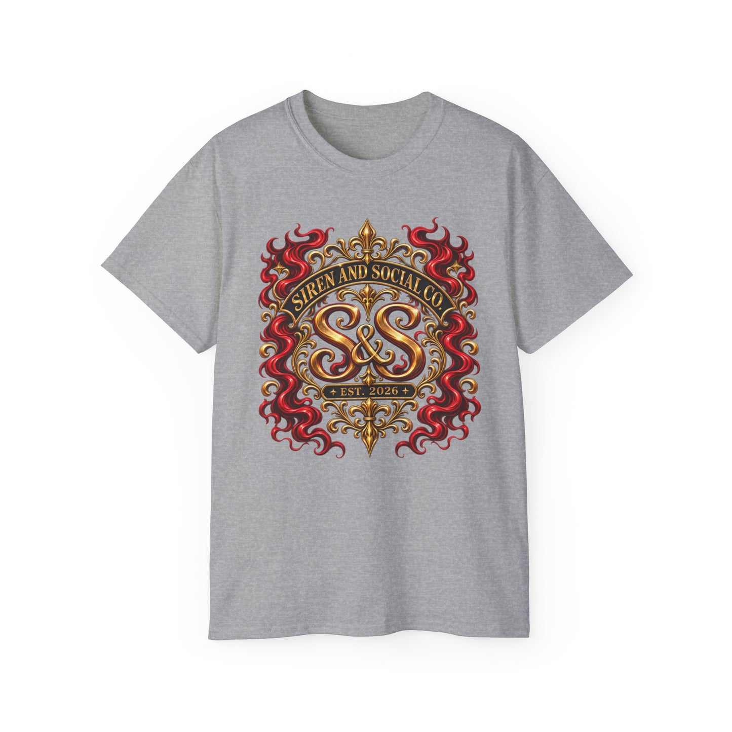 SirenandSocialCo Brand Tee
